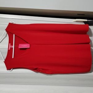 NWT sleeve less dress shirt size L.
